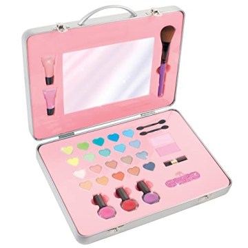 10 Piece Glam Makeup Set for Tweens Girls with Dream Guide