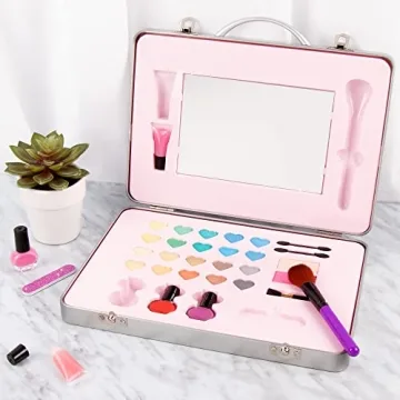 10 Piece Glam Makeup Set for Tweens Girls with Dream Guide