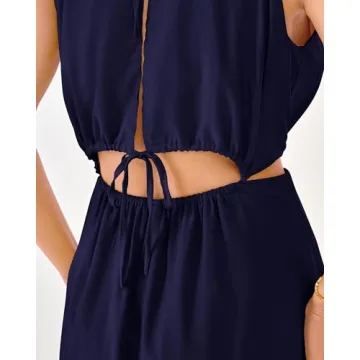Stylish BTFBM Women Halter Summer Dress for All Occasions