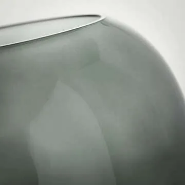 Sullivans Smoked Glass Vase for Modern Home Décor