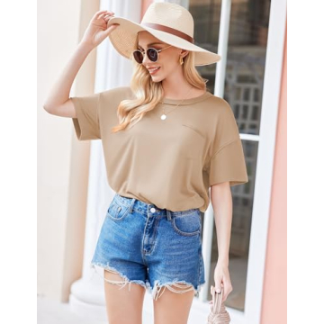 Ekouaer Women's Cozy 2 Piece Pajama Set for Relaxation