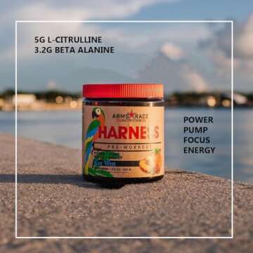 Arms Race Nutrition Harness Pre-Workout, 20 Servings (Tart Candy Strings)