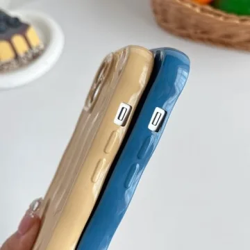 Stylish Caseative iPhone 14 Case with Water Ripple Pattern