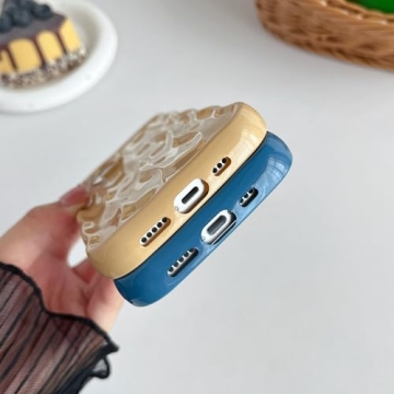 Stylish Caseative iPhone 14 Case with Water Ripple Pattern