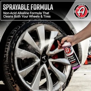 Adam's Wheel & Tire Cleaner 16oz - Professional Cleaner for Cars