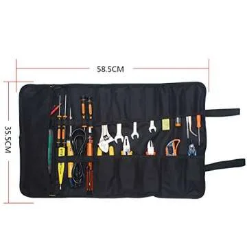 Kani Waterproof Tool Roll Pouch for Electricians & Handymen