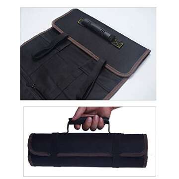 Kani Waterproof Tool Roll Pouch for Electricians & Handymen