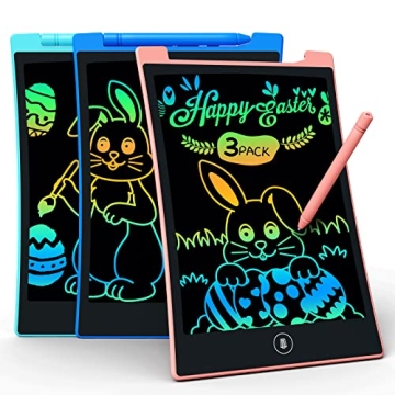 KOKODI Kids Toys 3 Pack LCD Writing Tablet - Colorful Toddler Drawing Pad
