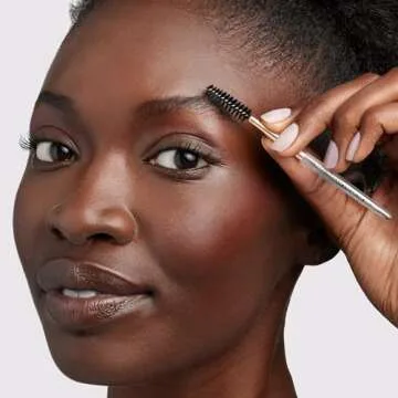 Tweezerman Exclusive Tea Rose Brow Shaping Scissors & Brush