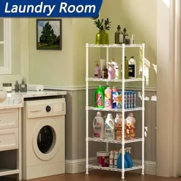 REGILLER 5-Wire Shelving Unit for Smart Storage Solutions