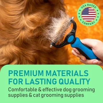 Maxpower Planet Grooming Rake - Dual-Sided Tool for Pets