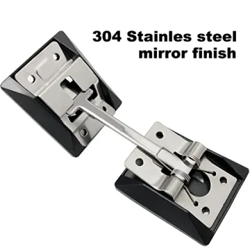 Ganlandy RV Door Holder - Stainless Steel Entry Latch for Trailers