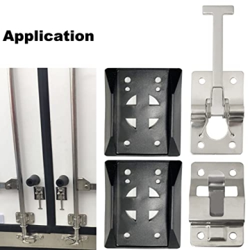 Ganlandy RV Door Holder - Stainless Steel Entry Latch for Trailers
