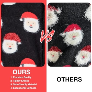 LUBOT Funny Christmas Sweater for Women - Cozy Holiday Style