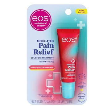 eos Medicated Lip Balm - The Fixer | Lip Care to Repair and Protect Chapped and Dry Lips | Instant C...