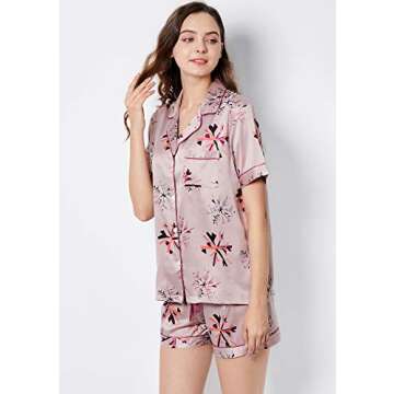 Serenedelicacy Women's Satin Pajama Set for Ultimate Comfort