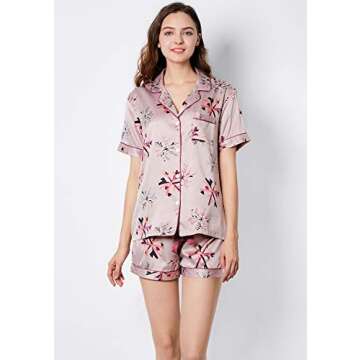 Serenedelicacy Women's Satin Pajama Set for Ultimate Comfort