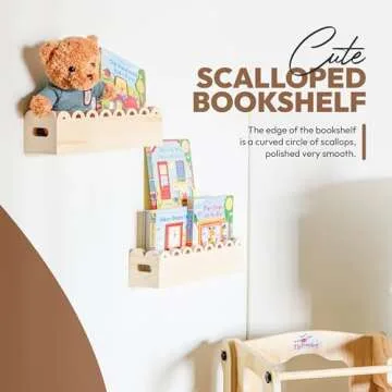 Stylish HILDZ Nursery Floating Shelves for Kids Rooms