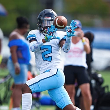 Battle Sports Money Man 2.0 Ultra Grip Football Gloves Neon Pink