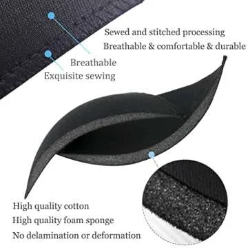 TAOHUA GARDEN Removable Bra Pads Inserts for A/B Cups