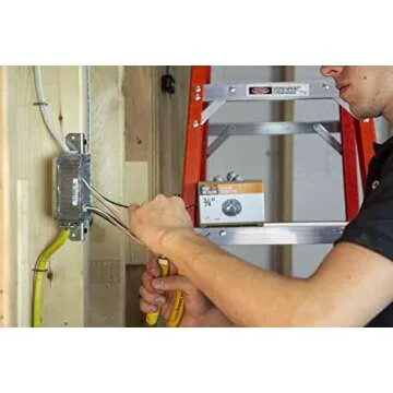 Halex 3/8 Inch Twin Screw Clamp Connectors - 100 Pack