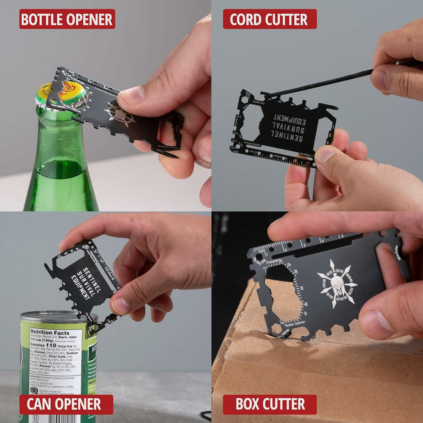 46-in-1 Everyday Carry Multitool for All Needs