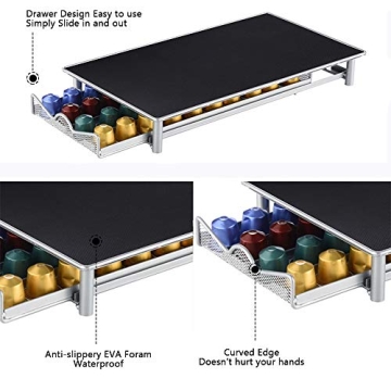 Stylish Nespresso Coffee Capsule Storage Drawer Holder