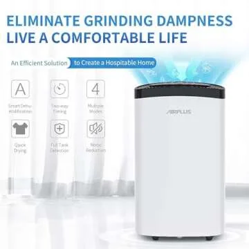 AIRPLUS 30 Pints Dehumidifier for Large Rooms and Homes