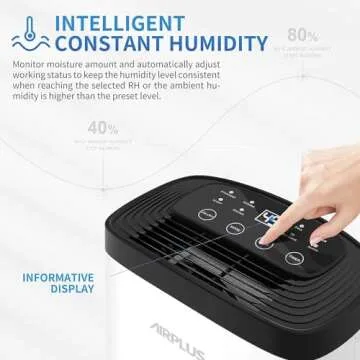 AIRPLUS 30 Pints Dehumidifier for Large Rooms and Homes