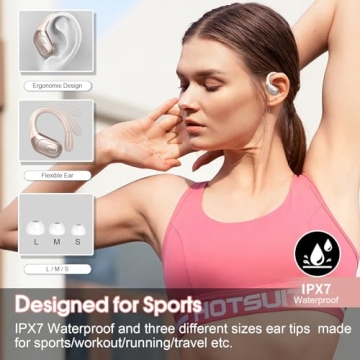 Aptkdoe Wireless Earbuds with ENC Noise Cancelling