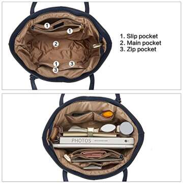 Stylish BOSTANTEN Genuine Leather Tote Handbag for Women