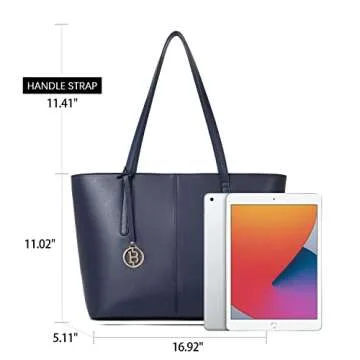 Stylish BOSTANTEN Genuine Leather Tote Handbag for Women