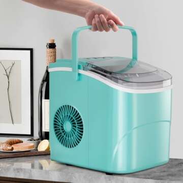Antarctic Star Countertop Ice Maker - Fast, Portable, Efficient