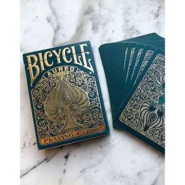 Bicycle Aureo Gold Playing Cards for Timeless Fun