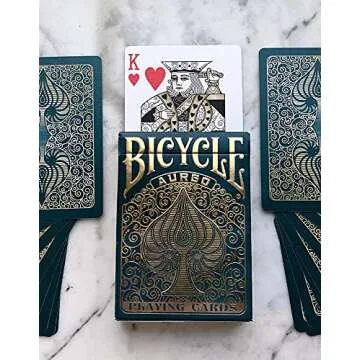 Bicycle Aureo Gold Playing Cards for Timeless Fun