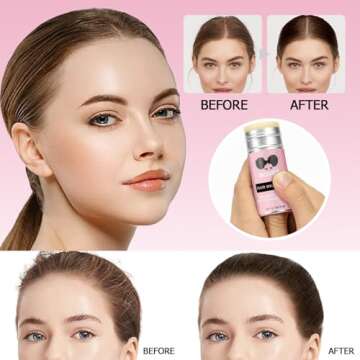 Wax Stick for Hair, Pomade Long-Lasting Wax, Smoothing & Slick Stick for Wigs, Styling Waxes for Fly Away & Edge Frizz Hair (2.7 oz)