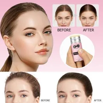 Wax Stick for Hair, Pomade Long-Lasting Wax, Smoothing & Slick Stick for Wigs, Styling Waxes for Fly Away & Edge Frizz Hair (2.7 oz)