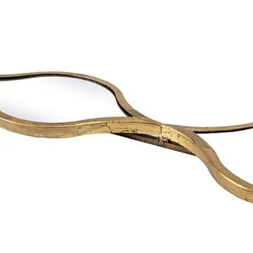 Elegant IMAX Ophelia Five Teardrop Wall Mirror for Home