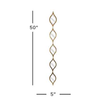 IMAX Ophelia Five Teardrops Wall Mirror