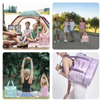 Personalized Duffle Bag with Embroidery for All Ages