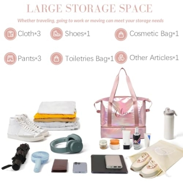 Personalized Duffle Bag with Embroidery for All Ages