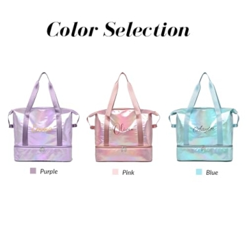 Personalized Duffle Bag with Embroidery for All Ages