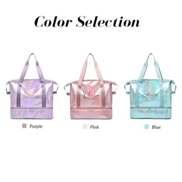 Personalized Duffle Bag with Embroidery for All Ages