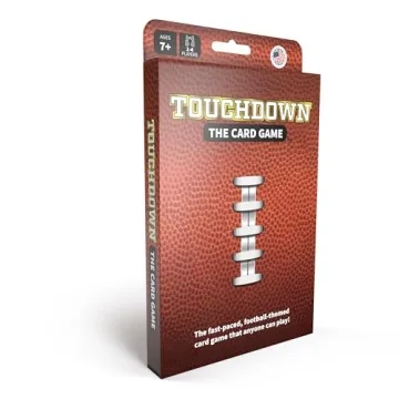 Touchdown! Fun Card Games - The Fast-Paced, Football Themed Card Game That Anyone Can Play, 2-4 Play...