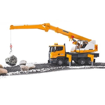 Scania R-Series Liebherr Crane for Kids with Lights and Sounds