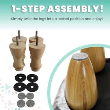 Critter Sitters 15-In. Seat Height Light Gray Dog Animal Shape Storage Ottoman, Foot Stool for Nursery, Bedroom, Playroom, and Living Room Decor, Childrens Furniture