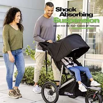 Joovy Zoom360 Ultralight Jogging Stroller for Active Families