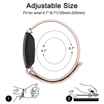 Durable Nylon Bands for Fitbit Ace 3 - Kids Friendly