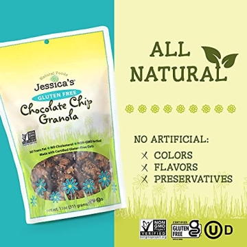 Jessica’s Gluten-Free Chocolate Chip Granola - 3 Pack