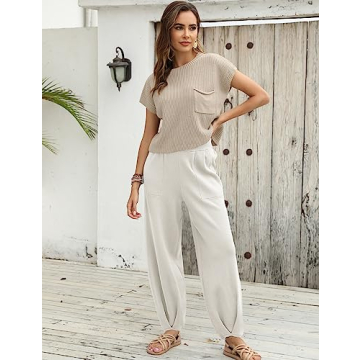 Ugerlov Women's Cozy Knit Two Piece Sweater Set